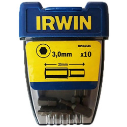IRWIN Bithegy Hex 3 x 25 mm (10 db/cs.)