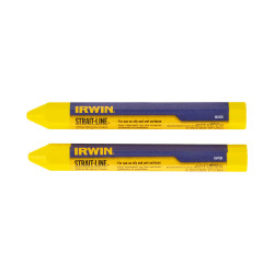 IRWIN Strait-Line Zsírkréta sárga (2 db/cs.)