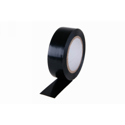 Szalag fekete PVC 0,13 mm x 19 mm x 10 m