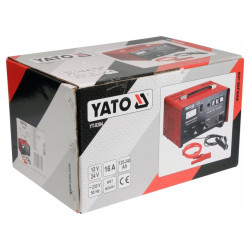 YATO Akkumulátor töltő 12-24 V / 16 A / 120-240 Ah