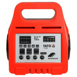 YATO Akkumulátor töltő 6-12 V / 8 A / 5-200 Ah