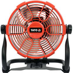 YATO Akkus / elektromos ventillátor 230 mm 360° 18 V Li-Ion (akku + töltő 
