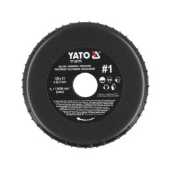 YATO Ráspolykorong durva #1 120 x 22,2 mm